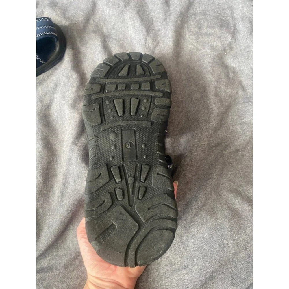 Rugged Bear Navy Velcro Water Sandals